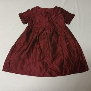 4/$60 Burgundy Baby/Toddler Dress - size 2